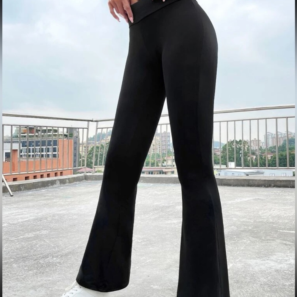 Flair black leggings